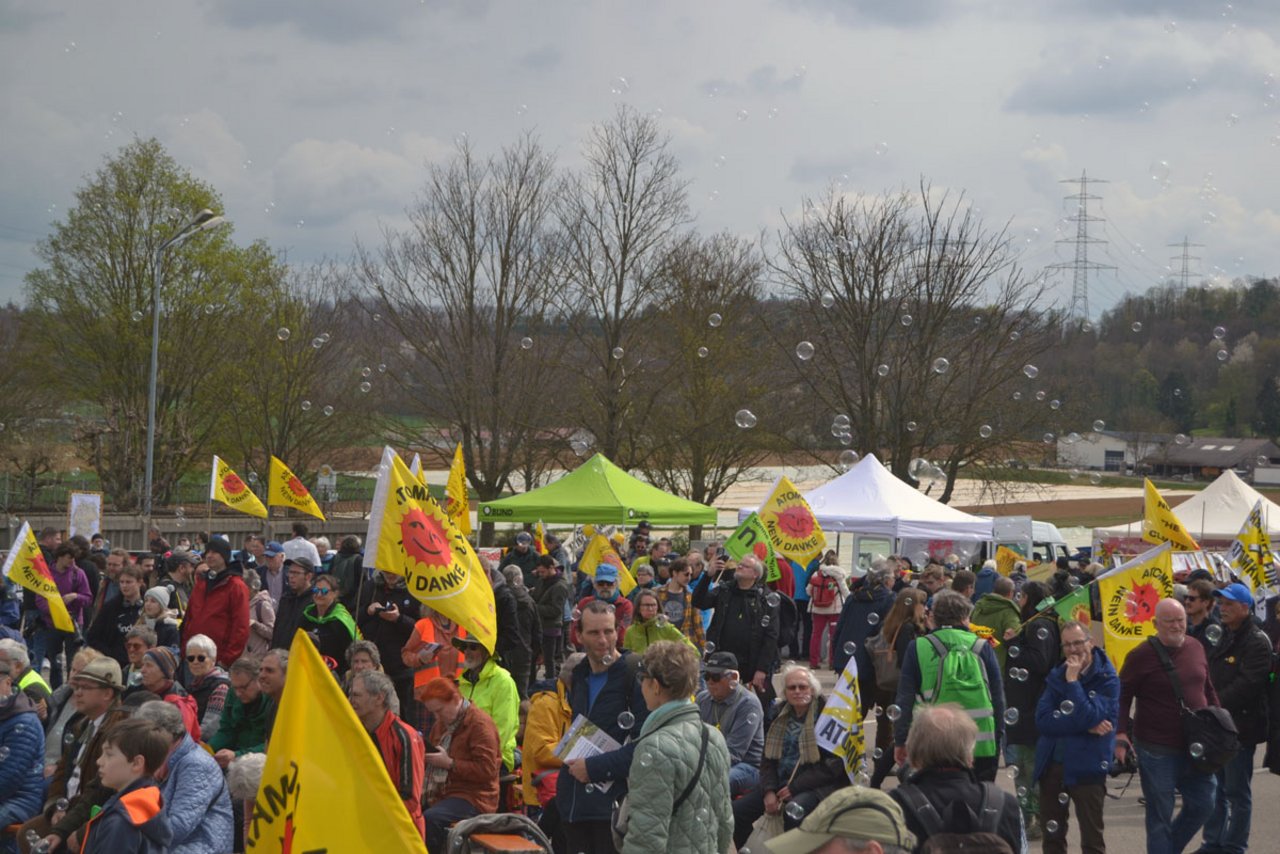 15.4.23 - Abschaltfest am AKW Neckarwestheim