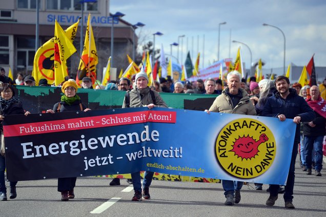 11. März 2023 Demo zum AKW Neckarwestheim